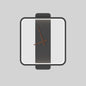 Nordic Wall Lamp Bedroom Bedside Lamp Clock Modeling Lamp