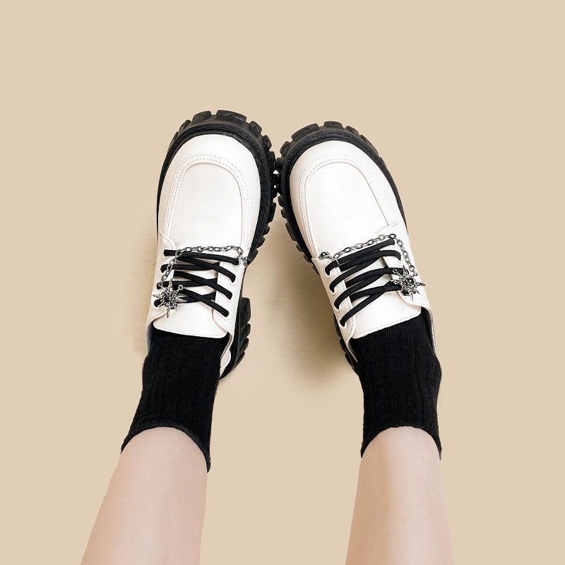 Fashion Personality Women's Jk Preppy Style Loafers