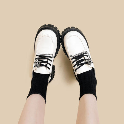 Fashion Personality Women's Jk Preppy Style Loafers